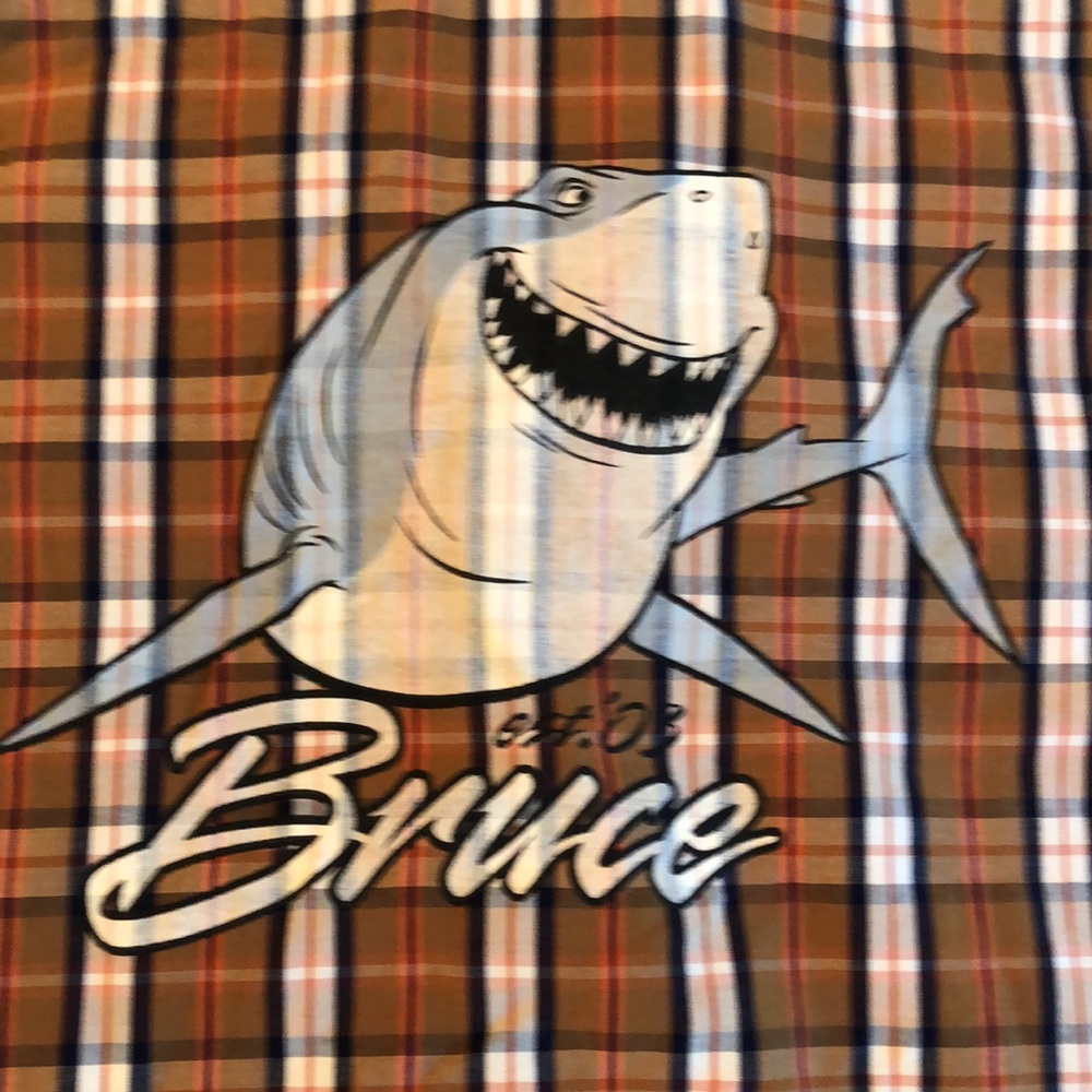 Disney Finding Nemo vintage button down